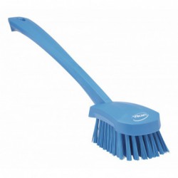 2 Pièces Brosse bouteille, 43cm brosse de nettoyage longue vert pour la  bouteille, longueur du 16.9 pouces, avec manche longue en fer : :  Cuisine et Maison