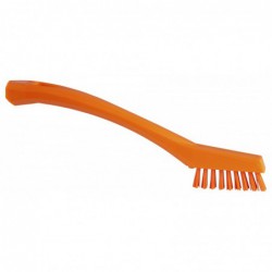 Mini Brosse Vikan, 205 mm, Très dur, Orange - ref:44017