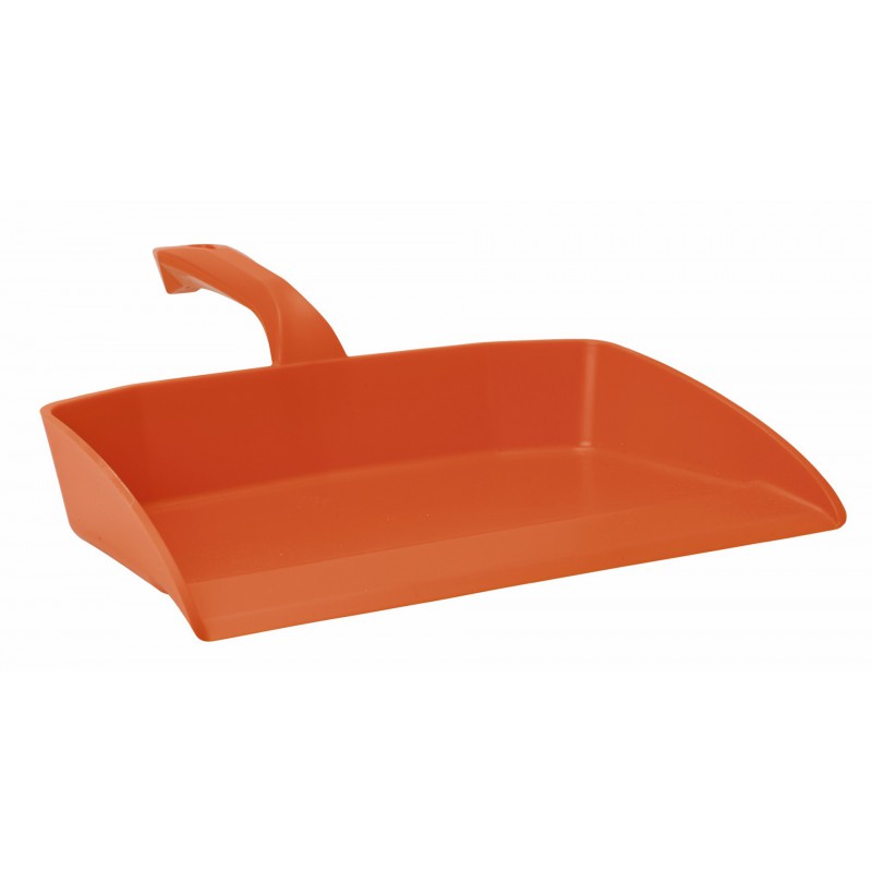 Pelle à poussière Vikan, 295 mm, Orange - ref:56607