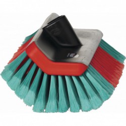 Brosse à passage d'eau, High/Low Vikan, 280 mm, Souple/fleuré, Noir - ref:524752