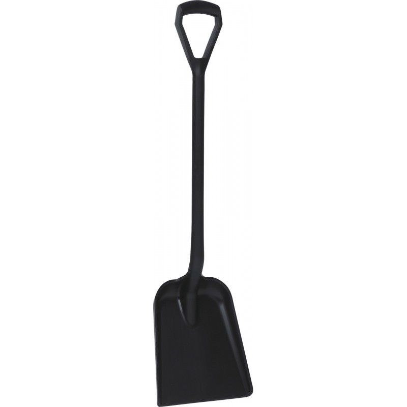 Pelle manche droit Vikan, 327 x 271 x 50 mm, 1040 mm, Noir - ref:56259