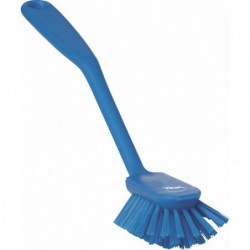 Ultra-Slim Cleaning Brush with Long Handle, 600 mm, Medium, Blue 41973