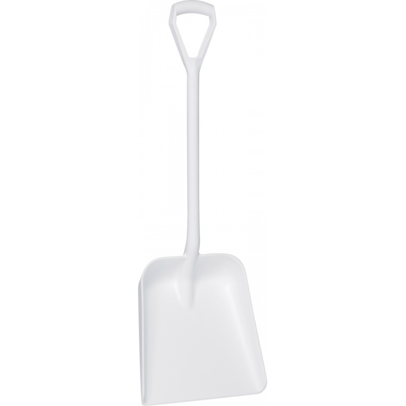 Pelle manche droit Vikan, 379 x 345 x 90 mm, 1035 mm, Blanc - ref:56235