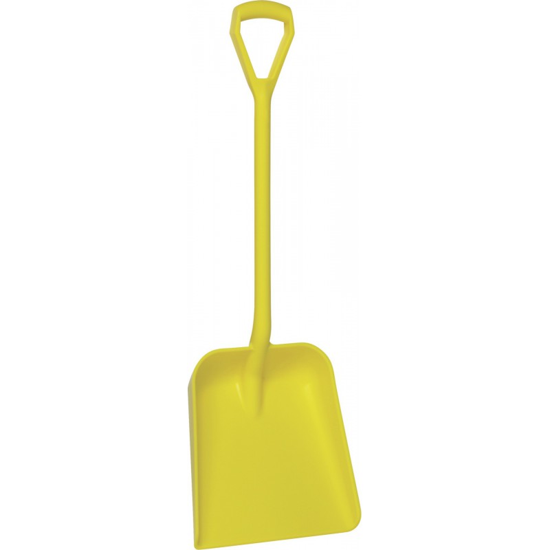 Pelle manche droit Vikan, 379 x 345 x 90 mm, 1035 mm, Jaune - ref:56236