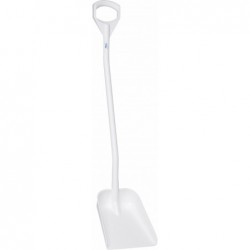 Pelle manche ergonomique Vikan, 340 x 270 x 75 mm, 1280 mm, Blanc - ref:56115