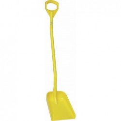 Pelle manche ergonomique Vikan, 340 x 270 x 75 mm, 1280 mm, Jaune - ref:56116