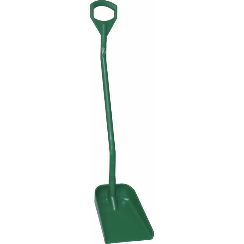 Pelle manche ergonomique Vikan, 340 x 270 x 75 mm, 1280 mm, Vert - ref:56112