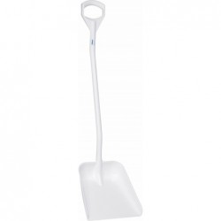 Pelle manche ergonomique Vikan, 380 x 340 x 90 mm, 1310 mm, Blanc - ref:56015