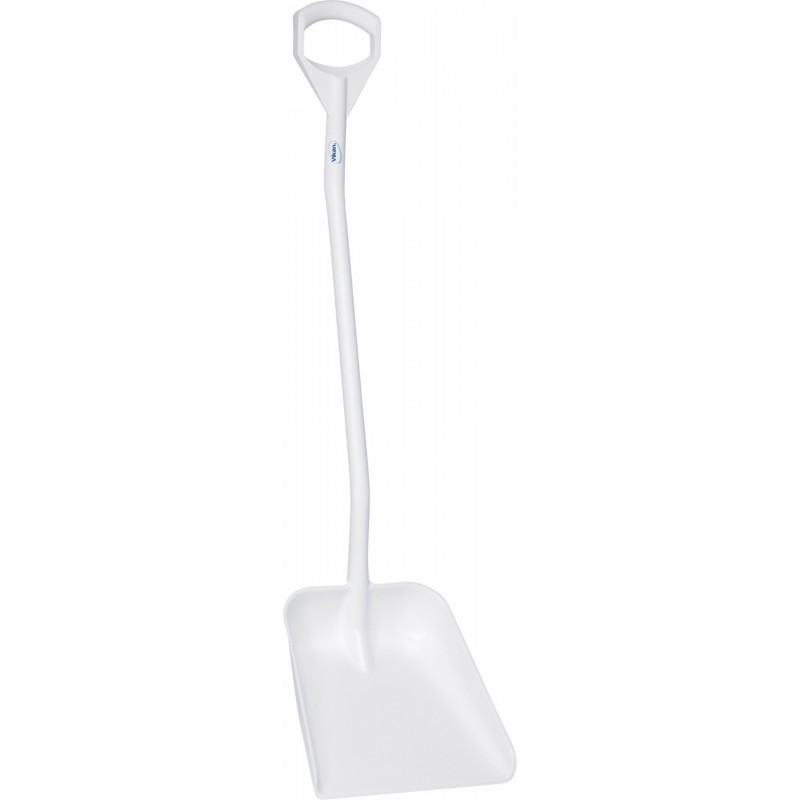 Pelle manche ergonomique Vikan, 380 x 340 x 90 mm, 1310 mm, Blanc - ref:56015