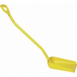 Pelle manche ergonomique Vikan, 380 x 340 x 90 mm, 1310 mm, Jaune - ref:56016