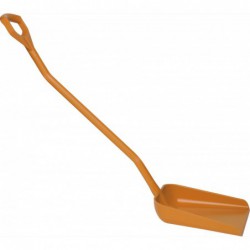 Pelle manche ergonomique Vikan, 380 x 340 x 90 mm, 1310 mm, Orange - ref:56017