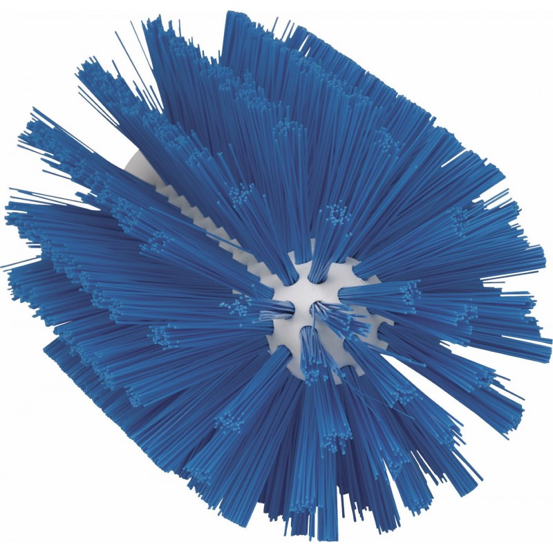 Brosse cylindrique Vikan, Ø103 mm, Medium, Bleu - ref:53801033