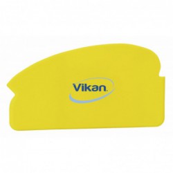 Racle-tout, lame flexible Vikan,165 mm, Jaune - ref:40516