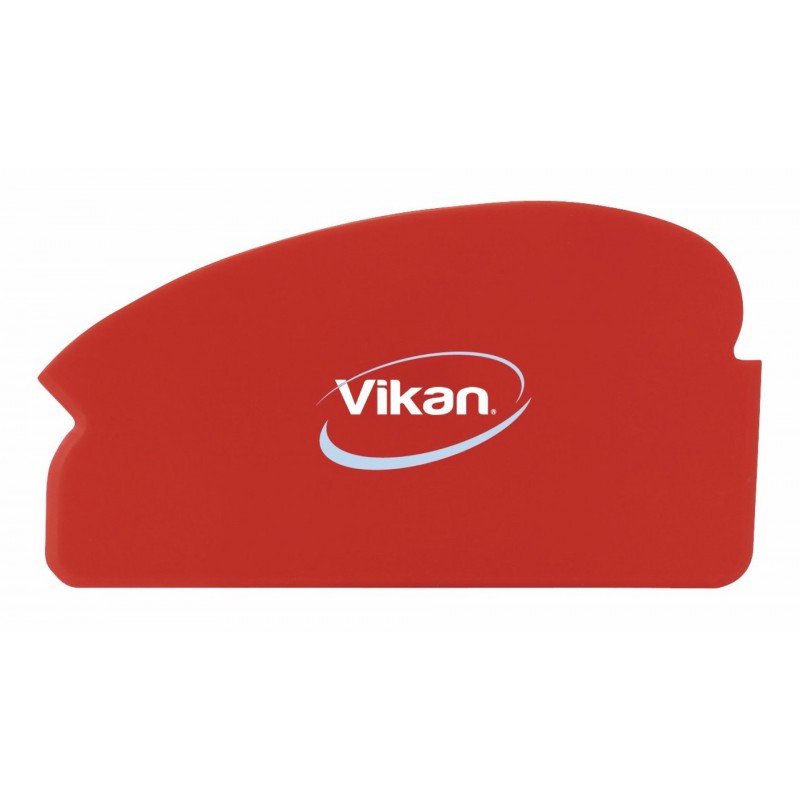 Racle-tout, lame flexible Vikan,165 mm, Rouge - ref:40514