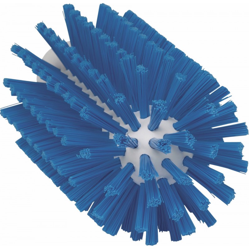 Brosse cylindrique Vikan, Ø77 mm, Medium, Bleu - ref:5380773