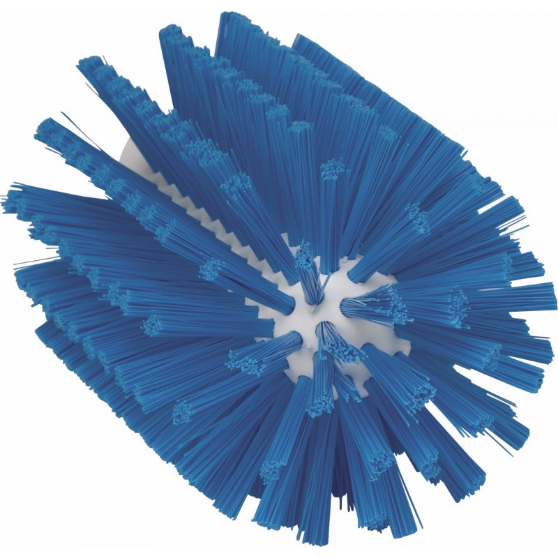 Brosse cylindrique Vikan, Ø90 mm, Medium, Bleu - ref:5380903