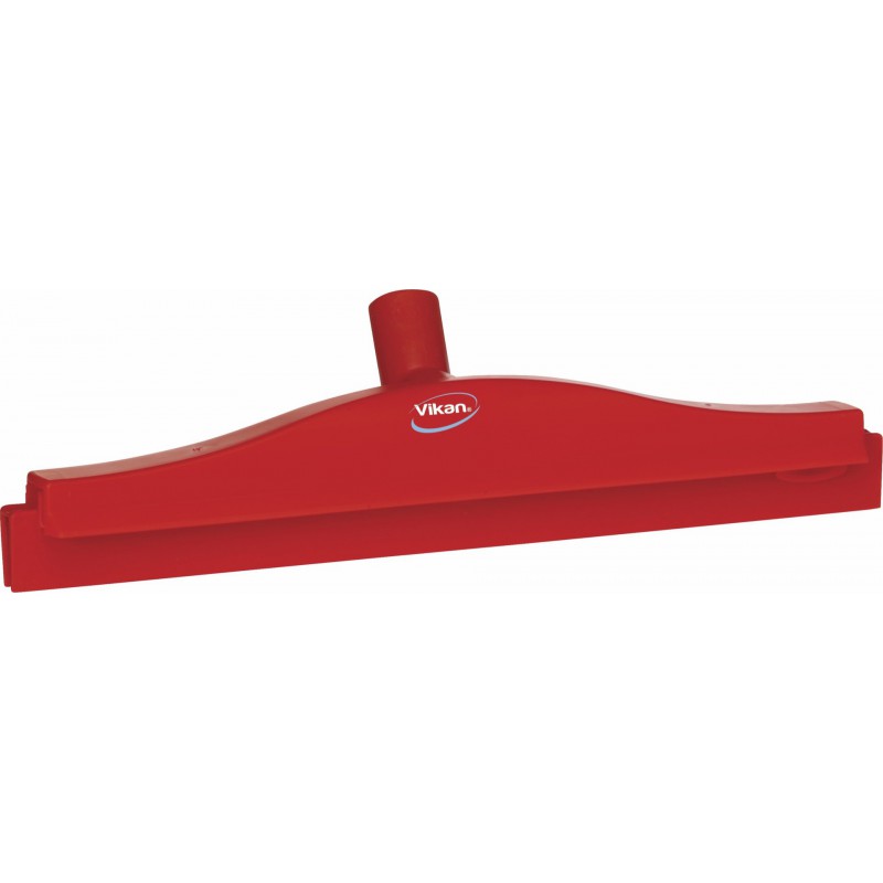 Raclette double-lame pivotante Vikan, 405 mm, Rouge - ref:77224