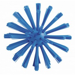 Brosse cylindrique, avec manche moulé Vikan, Ø90 mm, Medium/dur, Bleu - ref:5381903