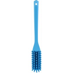 Brosse de Nettoyage Fine à Manche Long Vikan, 420 mm, Dur, Bleu - ref:41853