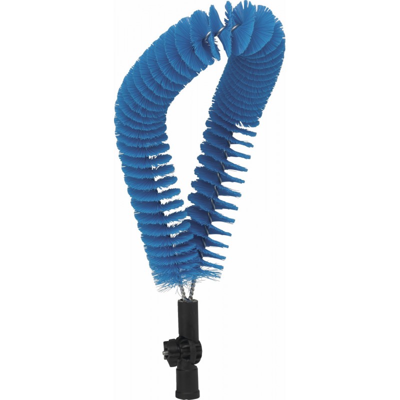 Brosse flexible Vikan, 510 mm, Medium, Bleu - ref:53743