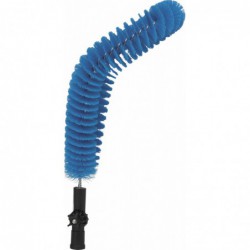Brosse flexible Vikan, 510 mm, Medium, Bleu - ref:53743