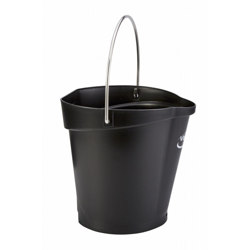 Seau Vitlab® Avec Bec Verseur PP Transparent Gradué 15 Litres - Sans Couvercle