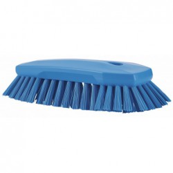 Brosse papillon à main XL Vikan, 240 mm, Très dur, Bleu - ref:38923