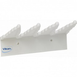 Support mural Vikan, 240 mm, Blanc - ref:06155