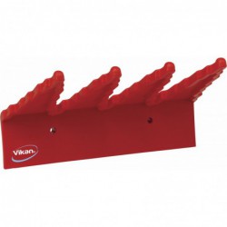 Support mural Vikan, 240 mm, Rouge - ref:06154