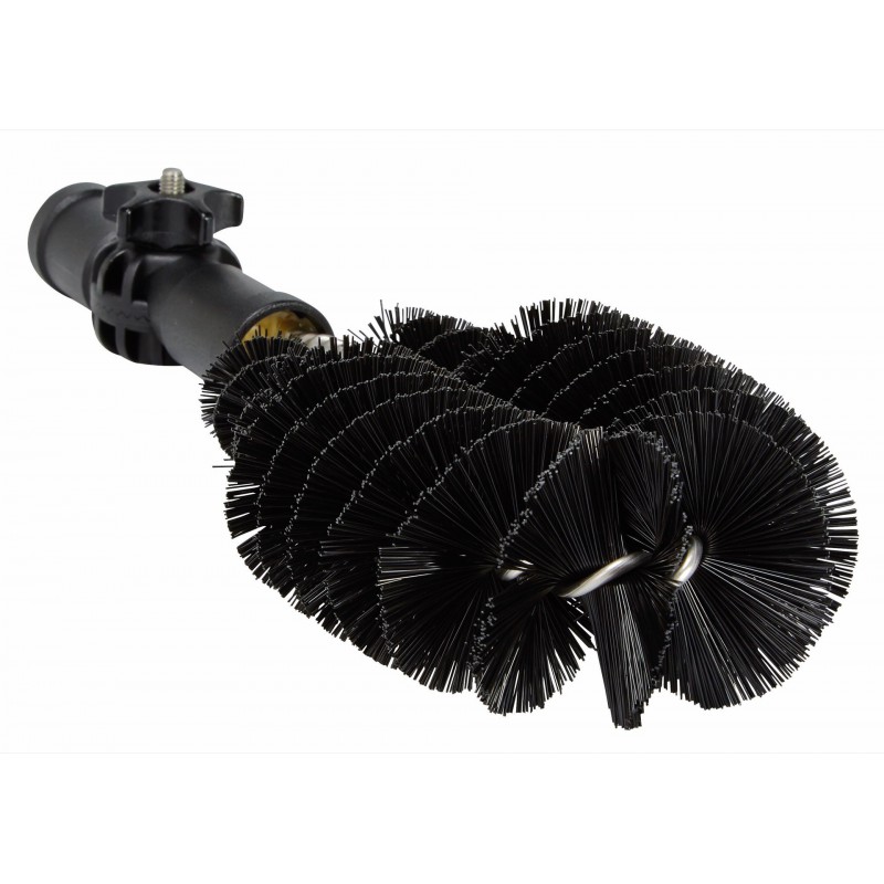 Brosse pour évacuations Vikan, 275 mm, Dur, Noir - ref:53619