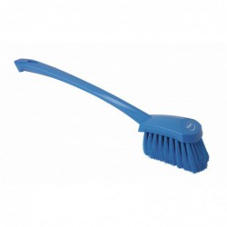 Brosse pour glaçage à long manche Vikan, 415 mm, Souple, Bleu - ref:41813