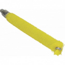 Tête d'écouvillon pour tige flexible Vikan, Ø12 mm, 200 mm, Medium, Jaune - ref:53546