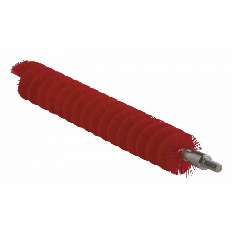 Tête d'écouvillon pour tige flexible Vikan, Ø20 mm, 200 mm, Medium, Rouge - ref:53654