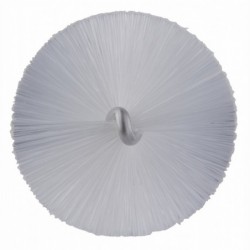 Tête d'écouvillon pour tige flexible Vikan, Ø40 mm, 200 mm, Medium, Blanc - ref:53685