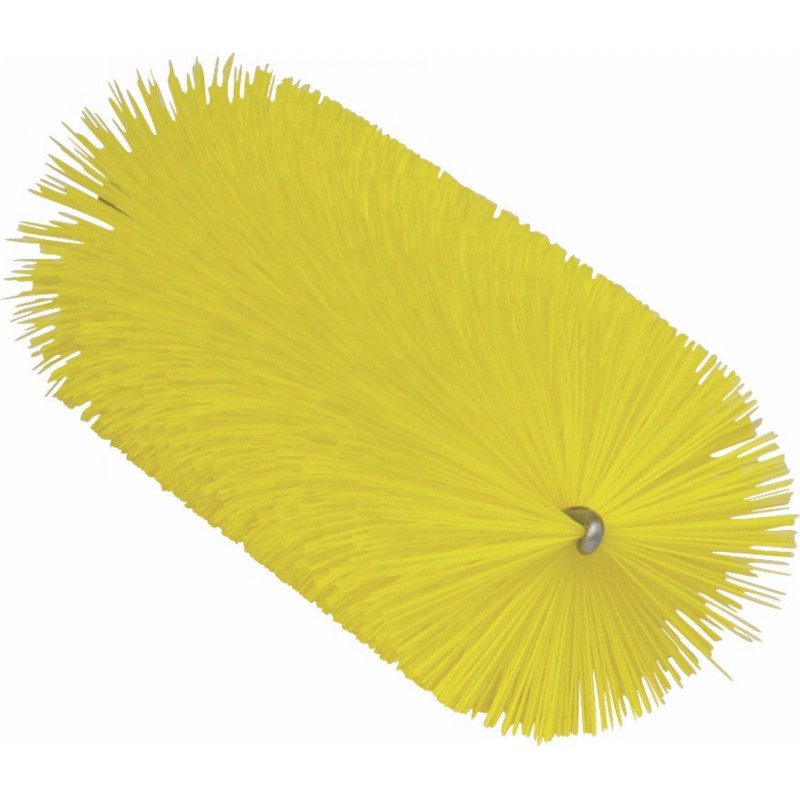 Tête d'écouvillon pour tige flexible Vikan, Ø60 mm, 200 mm, Medium, Jaune - ref:53566