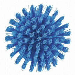 Brosse ronde soleil Vikan, Ø110 mm, Dur, Bleu - ref:38853