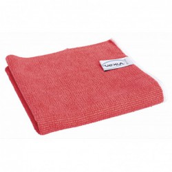 Tissu Original en micro fibres Vikan, 32 x 32 cm, Rouge - ref:691014