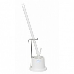 Brosse sanitaire ergonomique Vikan, 720 mm, Medium, Blanc - ref:50515