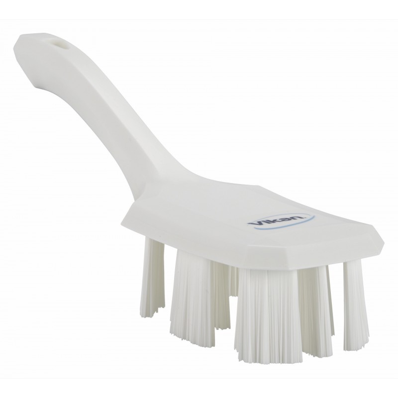 UST Brosse à main, manche court Vikan, 260 mm, Dur, Blanc - ref:41795