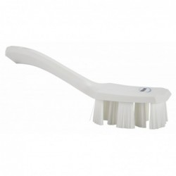 UST Brosse à main, manche court Vikan, 260 mm, Dur, Blanc - ref:41795