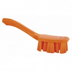 UST Brosse à main, manche court Vikan, 260 mm, Dur, Orange - ref:41797