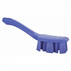 UST Brosse à main, manche court Vikan, 260 mm, Dur, Violet - ref:41798