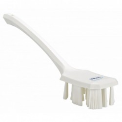 UST Brosse à main, manche long Vikan, 395 mm, Dur, Blanc - ref:41965