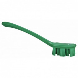 UST Brosse à main, manche long Vikan, 395 mm, Dur, Vert - ref:41962