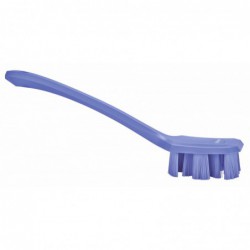 UST Brosse à main, manche long Vikan, 395 mm, Dur, Violet - ref:41968