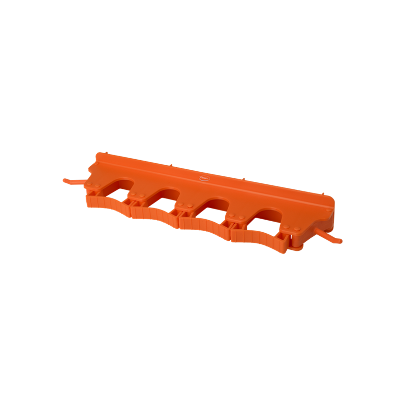 Support mural, 4-6 Produits Vikan, 395 mm, Orange - ref:10187