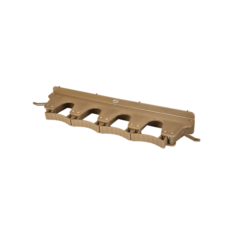 Support mural, 4-6 Produits Vikan, 395 mm, Marron - ref:101866
