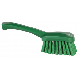 Brosse à main, manche court Vikan, 270 mm, Souple, Vert - ref:41982