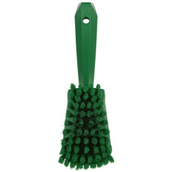 Brosse à main, manche court Vikan, 270 mm, Souple, Vert - ref:41982