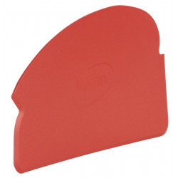 Racle-tout, lame flexible, Détectable, 165 mm, Rouge - ref:40524